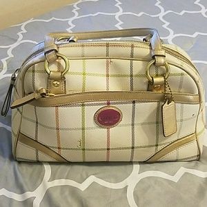 Authentic Spring Coach Hand Bag